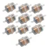 Kit 10 Filtros De Combustivel Gasolina Universal Moto