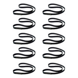 Kit 10 Fita Anel Ancoragem 120cm 22kn Elevação Montanhismo