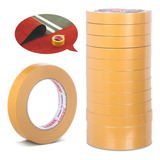 Kit 10 Fita Dupla Face Carpete Tecido Adere 19x30 Carpefix