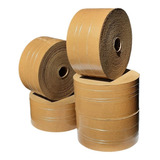 Kit 10 Fita Gomada Papel Kraft 8 Cm 120 M 1 Kg 80mm Com Re