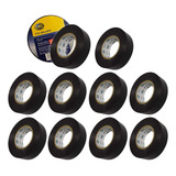 Kit 10 Fita Isolante 19mm 20m resistente Fogo Umidade Hella