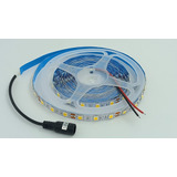 Kit 10 Fita Led 5050 12 Volts Ip20 Branco Quente S  Silicone