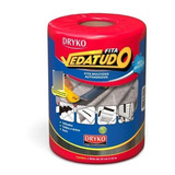 Kit 10 Fitas Multiuso Autoadesiva Asfáltica Alumínio 20x10m