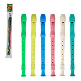 Kit 10 Flauta Doce Infantil Brinquedo