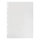 Kit 10 Folhas Cédulas Acetato 3 Div Pccb 32x24cm Pro