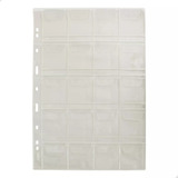 Kit 10 Folhas Para 20 Moedas Pvc Pccb 32x24cm