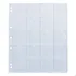 Kit 10 Folhas Para Moedas 28x24 Nacional 20 Bolsos Sem Aba