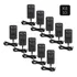 Kit 10 Fonte 3a 12v Estabilizada Chaveada Cftv Fita Led