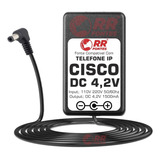 Kit 10 Fonte 4 2v Para Fone Telefone Ip Voip Cisco Cp3905