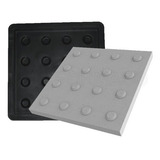 Kit 10 Fôrma Plastica Piso Tátil Alerta 16 Bolas Fp089