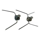 Kit 10 Gancho Garfo Duplo 5 Simples P Espeto Assar Frango