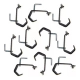 Kit 10 Ganchos Garras Fixação Iluminação Volt 2 Polegadas