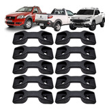Kit 10 Ganchos Suporte Da Caçamba Fiat Toro Fiat Strada