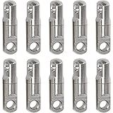 Kit 10 Girador Distorcedor Rotor Injetado Em Inox Para Pesca Pesada Tarrafa E Lash Prancha-