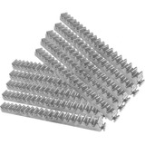 Kit 10 Gomos De Cremalheira Aluminio 25cm Para Portão Automa