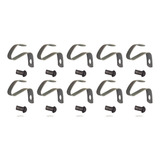 Kit 10 Grampo 10 Pino Fixação Calota Roda 5 Furo Kombi Fusca