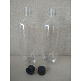Kit 10 Growler Pet Garrafa Cristal 1 Litro Cerveja E Bebidas