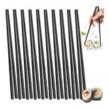 Kit 10 Hashi Melamina Reutilizável Pauzinho Comida Japonesa