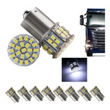 Kit 10 Lampada 50 Led Ba15s