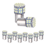 Kit 10 Lampada 50 Led Ba15s 1 Polo Cores 24v Atacado