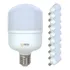 Kit 10 Lâmpada Bulbo Led 100w Alta Potência Branco Frio Bvlt