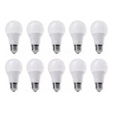 Kit 10 Lâmpada Led 15w Bulbo Bivolt Equivalente 90w Antiga
