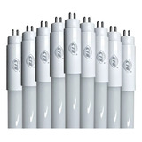 Kit 10 Lampada Led Tubular T5 55cm Bivolt Branco Frio 9w