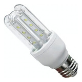 Kit 10 Lampada Milho Led 5w 3u 4u E27 Bulbo Bivolt Economica Cor Da Luz Branco frio 110v 220v bivolt 