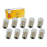 Kit 10 Lâmpada Philips Standard R5w 12v 67 Ba15s Sinalização