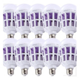 Kit 10 Lâmpada Repelente Armadilha Mata Mosquito 110v 220v