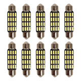 Kit 10 Lampada Torpedo Cambus 16 Led 31 36 39 41 Mm