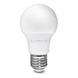 Kit 10 Lâmpadas Led 12w Bulbo 6500k Bivolt Lumanti Cor Da Luz Branco frio