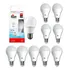 Kit 10 Lâmpadas Led 15w E27 Branco Quente E Branco Frio Kian Cor Da Luz Branco-frio