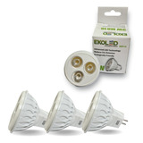 Kit 10 Lâmpadas Led 3w Mr16