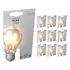 Kit 10 Lampadas Led Pera Filamento Clear 9w 2700k Branco Quente E27 110v/220v Bivolt Cod: 352010379-10 Deluxe By Avant