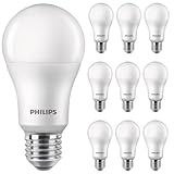 Kit 10 Lâmpadas Led Philip S 11w Branco Frio 6500K E27 Equivale 75w Luz Branca Bulbo Super Led Residencial Bivolt