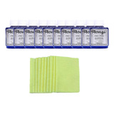 Kit 10 Limpa Prata Monzi Pequeno 35ml 10 Flanela Magica