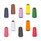 Kit 10 Linhas De Costura 120 1500 Mts Kron Cores Sortidas