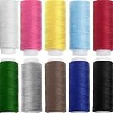 Kit 10 Linhas De Costura Coloridas E Sortidas