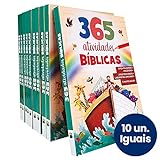 Kit 10 Livros   365 Atividades Bíblicas   Todo Livro