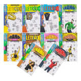 Kit 10 Livros Palavra Cruzada Coquetel Letrão Médio 50 Pags