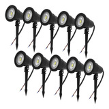 Kit 10 Luminaria Espeto