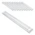 Kit 10 Luminária Slim Linear Sobrepor Led 36 40w 120cm 6500k