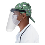 Kit 10 Máscara Facial Protetora Anti Respingo Proteção