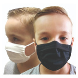 Kit 10 Máscara Infantil De Tecido