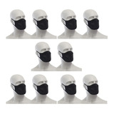 Kit 10 Mascara Lupo Tecido Elástico Proteção Dupla Lavável
