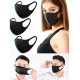 Kit 10 Máscaras Ninja Anti Poeira Lavável Qualidade Manicure