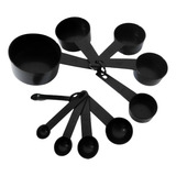 Kit 10 Medidores De Cozinha Xícara Colher Copo Receitas