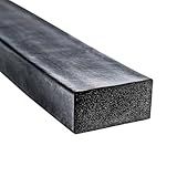 Kit 10 Metros Borracha Perfil Esponjoso Para Vedação Porta Janelas E Outros 20x10mm Macio Londribor