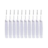 Kit 10 Mini Escovas Espirais Multifuncionais Limpeza Desentupidora Prevenção De Obstruções Anti Entupimento Chuveiro Fogão Escovinha Desentope Limpa Celular Notebook Marca Pixelpresso